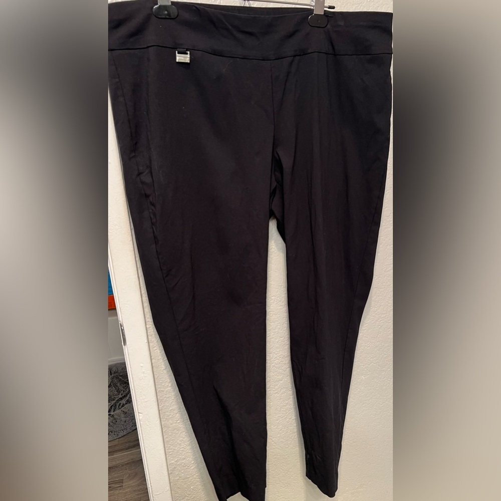 Alfani 18W Black Women's Pants
